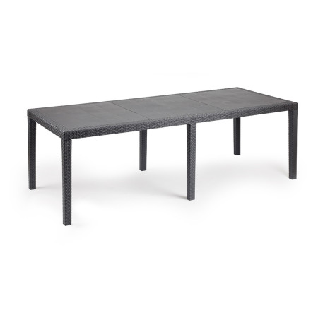 Mesa extensible 150-220x90 antracita ipae progarden  160,90 €